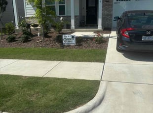 Robert J.'s turf maintenance service result