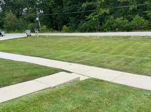 Andrew B.'s lawn care services service result