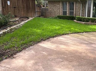 Matt H.'s grass cutting service result