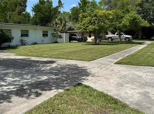 Brian Y.'s grass maintenance service result