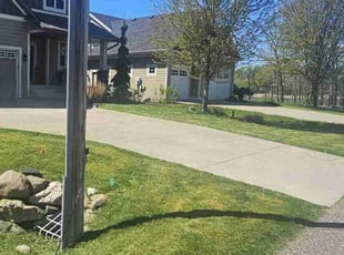 James M.'s lawn care service result