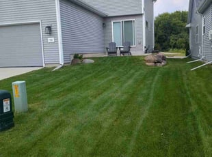 Tyler A.'s yard care service result