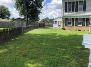 George P.'s lawn service service result