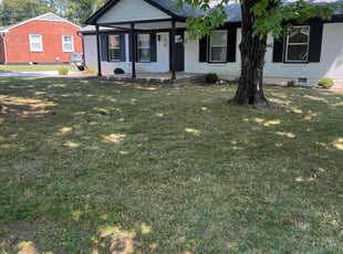 James M.'s turf maintenance service result