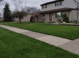 Sharlyn P.'s Lawn Service service result