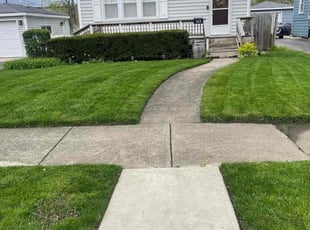 Heidi E.'s Lawn Service service result