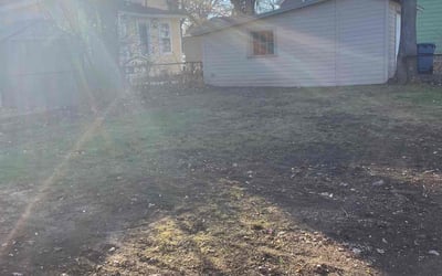 Photo of Lori H.'s yard after getting landscaping in Chisago City, MN