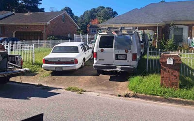 Photo of Steven B.'s yard after getting landscaping in Onemo, VA