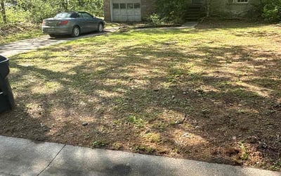 Photo of Michael L.'s yard after getting landscaping in Pinson, AL