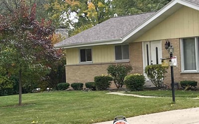 Photo of Eric L.'s yard after getting landscaping in Nashotah, WI