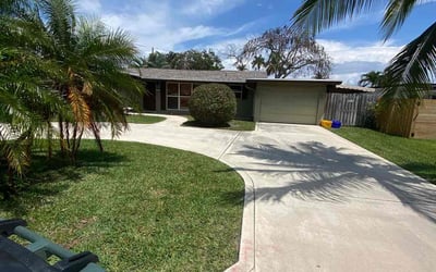 Photo of Zvi W.'s yard after getting landscaping in South Bay, FL