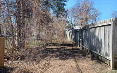 Photo of Jackie W.'s yard after getting landscaping in Stacy, MN