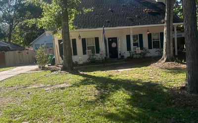Photo of Megan M.'s yard after getting landscaping in Mandeville, LA
