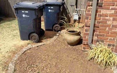 Photo of Larry C.'s yard after getting landscaping in Guthrie, OK
