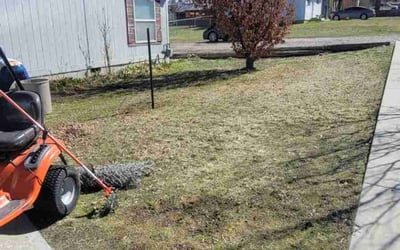 Photo of William S.'s yard after getting landscaping in Magna, UT