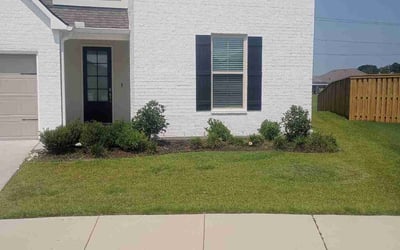 Photo of Christina S.'s yard after getting landscaping in Saint Amant, LA