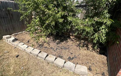 Photo of Randy W.'s yard after getting landscaping in Wolfe City, TX