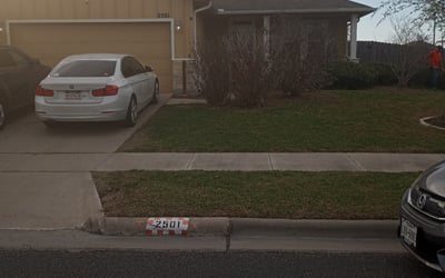 Photo of John B.'s yard after getting landscaping in Taft, TX
