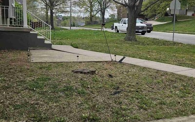 Photo of John A.'s yard after getting landscaping in Blue Springs, MO