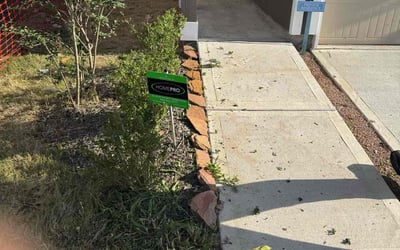 Photo of Donald F.'s yard after getting landscaping in Needville, TX