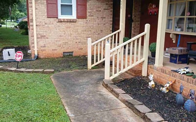 Photo of Tracey A.'s yard after getting tree care in Dallas, NC