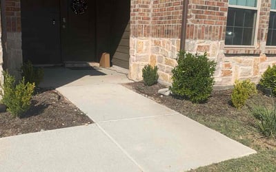 Photo of Amber D.'s yard after getting tree care in Waxahachie, TX