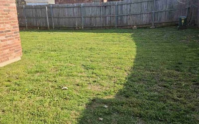 Photo of DeAnn A.'s yard after getting landscaping in Piedmont, OK