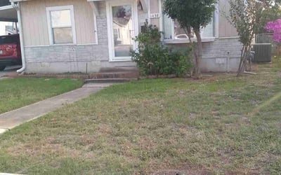 Photo of Debbie S.'s yard after getting landscaping in Medina, TX