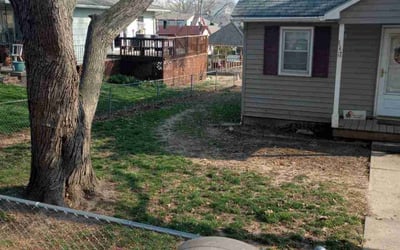 Photo of James M.'s yard after getting landscaping in Polo, MO