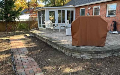 Photo of Desiree G.'s yard after getting landscaping in Brandy Station, VA