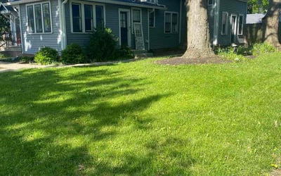 Photo of Andrea S.'s yard after getting landscaping in Indianapolis, IN