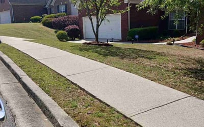 Photo of Frances R.'s yard after getting landscaping in Lawrenceville, GA