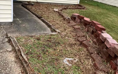 Photo of Charles T.'s yard after getting landscaping in Severn, VA