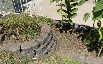 Photo of Tiffany M.'s yard after getting landscaping in Lees Summit, MO
