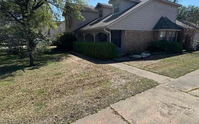 Photo of Cynthia G.'s yard after getting landscaping in Tulsa, OK
