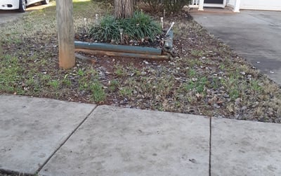 Photo of Jerome R.'s yard after getting landscaping in Granite Quarry, NC
