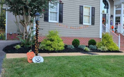 Photo of Kenneth F.'s yard after getting landscaping in New Kent, VA