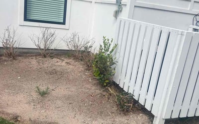 Photo of James M.'s yard after getting landscaping in Guy, TX