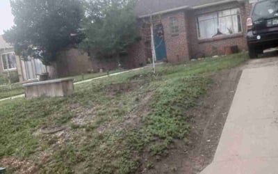 Photo of Emily B.'s yard after getting landscaping in Deer Trail, CO