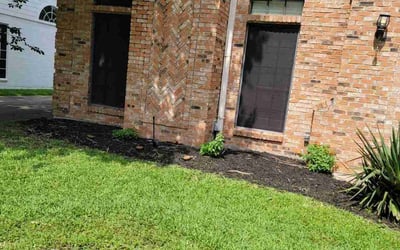 Photo of Wendy W.'s yard after getting landscaping in Anahuac, TX