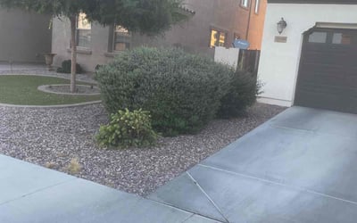 Photo of Amanda B.'s yard after getting landscaping in Cave Creek, AZ