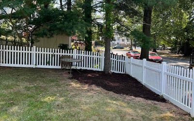 Photo of Peggy B.'s yard after getting landscaping in Glen Echo, MD