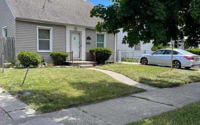 Photo of Steve A.'s yard after getting landscaping in Grosse Ile, MI