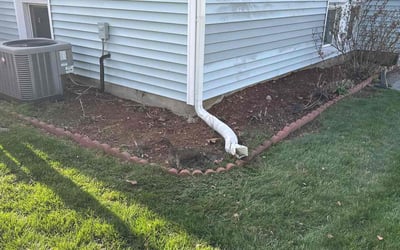 Photo of Maria O.'s yard after getting landscaping in Brockton, MA