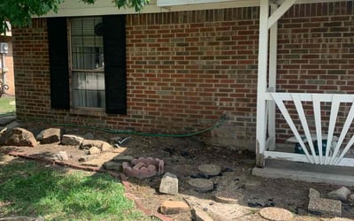 Photo of Tammy T.'s yard after getting landscaping in Arlington, TX