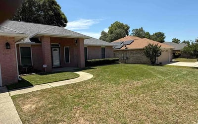 Photo of Rick D.'s yard after getting landscaping in Pensacola, FL