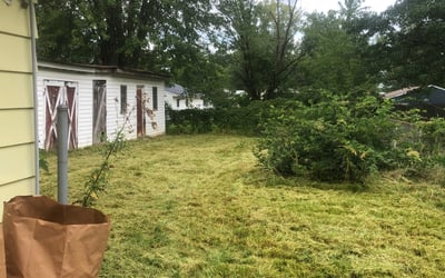 Photo of John D.'s yard after getting landscaping in Columbia Station, OH