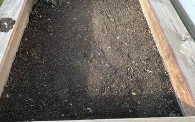 Photo of Brent B.'s yard after getting landscaping in Plain City, OH