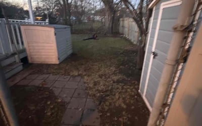 Photo of Melissa D.'s yard after getting landscaping in Milford, NH