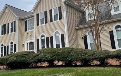 Photo of Anthony C.'s yard after getting landscaping in Trinity, NC